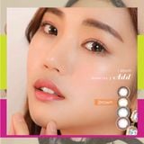  ANN365 - 3 tháng (1 CẶP) Add Brown - Kính áp tròng Hàn Quốc Seoullens 