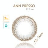  Kính áp tròng 3 tháng màu nâu xám ANN365 Coffee 2 Tone Presso 