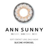  ANN365 - 3 tháng (1 CẶP) Ann Sunny - Kính áp tròng Hàn Quốc Seoullens 