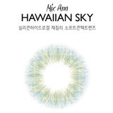  Kính áp tròng 3 tháng màu xanh hawaiian ANN365 Mix Ann Hawaiian Sky 