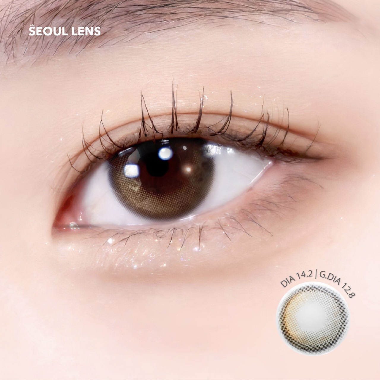  EYEIYAGI - 3 THÁNG (1 CHIẾC) Nami - Kính áp tròng Hàn Quốc Seoullens 