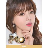  Kính áp tròng 1 năm màu vàng báo đốm ANN365 Heba 