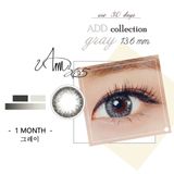  ANN365 - 3 tháng (1 CẶP) Add Gray - Kính áp tròng Hàn Quốc Seoullens 