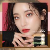 ANN365 - 3 tháng (1 CẶP) Ann Sunny - Kính áp tròng Hàn Quốc Seoullens 