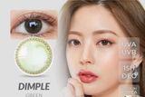  DIMPLE - 6 THÁNG (1 CHIẾC ) Green -  Kính áp tròng Hàn Quốc Seoullens 