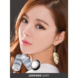  Kính áp tròng 1 năm màu xám đậm ANN365 Leopard Gray 