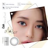  Kính áp tròng 3 tháng màu bạc ngọc trai ANN365 Club Silver Pearl 