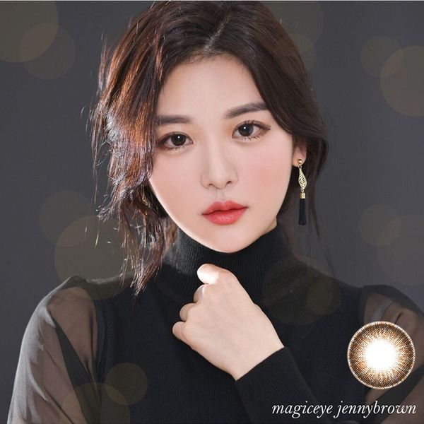  Kính áp tròng 1 năm màu nâu ANN365 Jenny Brown 