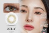  KELLY - 3 THÁNG (1 CẶP) gray/green/hazel - Kính áp tròng Hàn Quốc Seoullens 