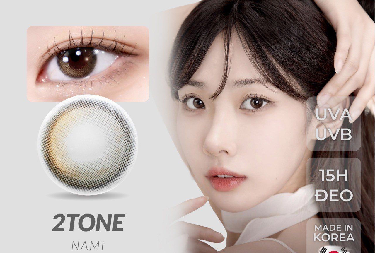  EYEIYAGI - 3 THÁNG (1 CHIẾC) Nami - Kính áp tròng Hàn Quốc Seoullens 