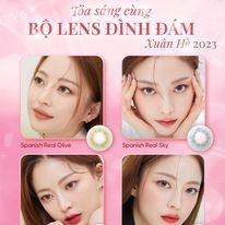  SUMMER - 6 THÁNG (1 CHIẾC ) Gray -  Kính áp tròng Hàn Quốc Seoullens 