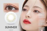  SUMMER - 6 THÁNG (1 CHIẾC ) Gray -  Kính áp tròng Hàn Quốc Seoullens 