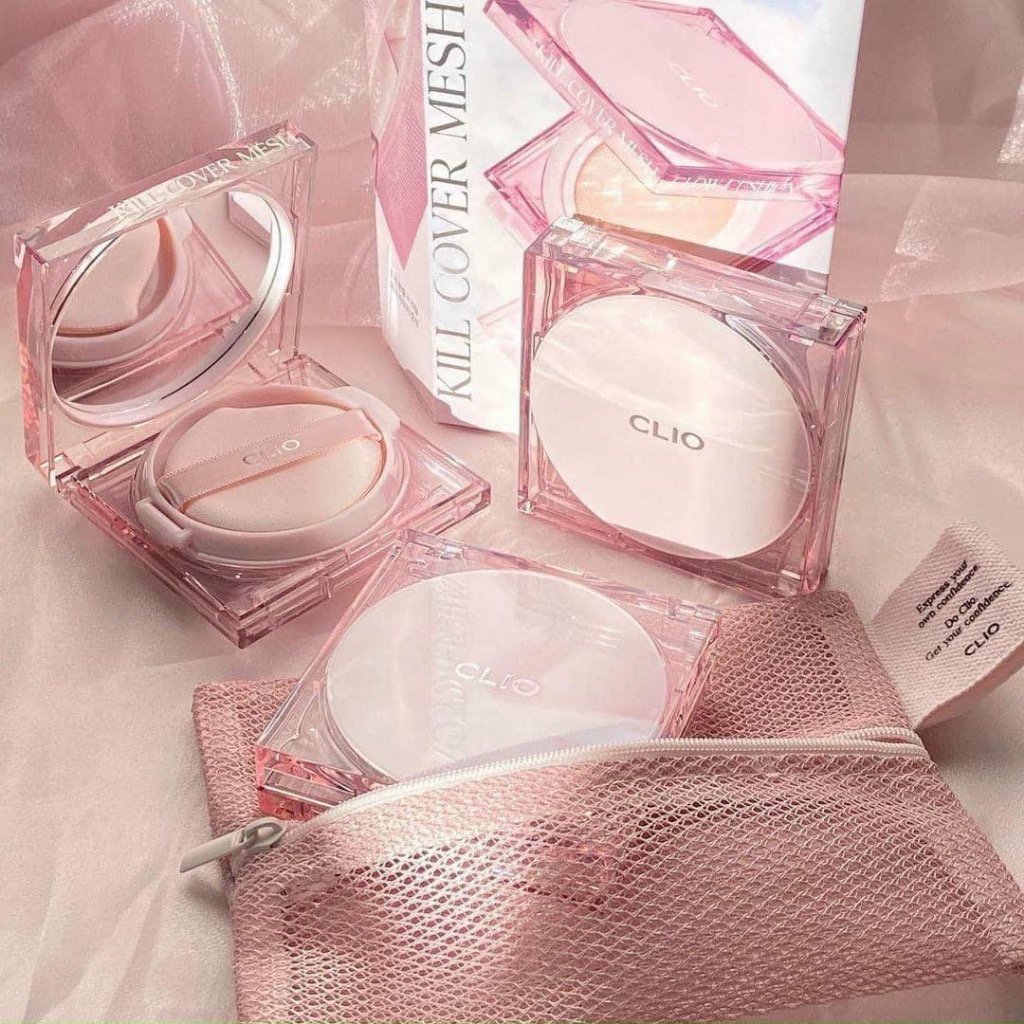 CLIO - Phấn Nước Che Khuyết Điểm Kill Cover Mesh Glow Cushion - Mỹ Phẩm Hàn Quốc
