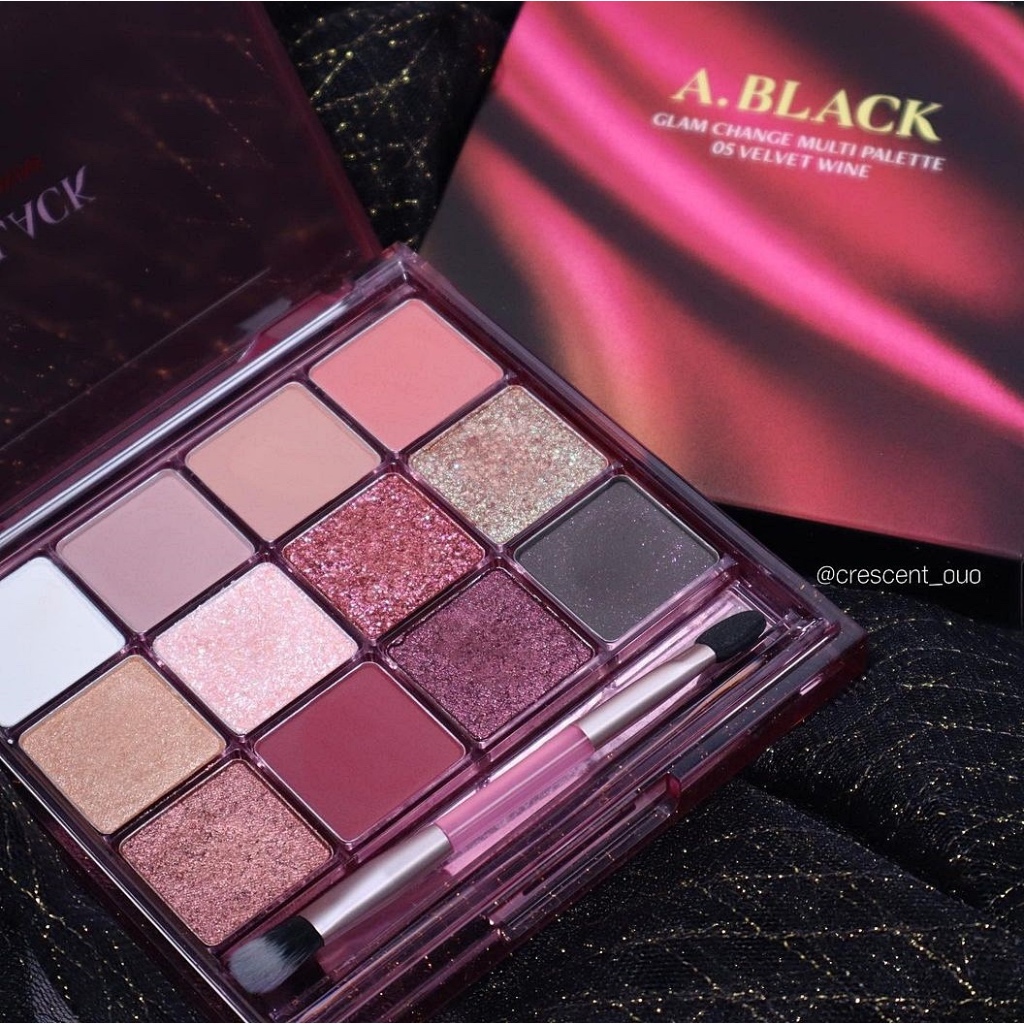  CLIO - Bảng Phấn Mắt Glam Change Multi Palette A.Black - Mỹ Phẩm Hàn Quốc 