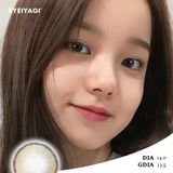  EYEIYAGI - 3 THÁNG (1 CHIẾC ) Colorpop Brown -  Kính áp tròng Hàn Quốc Seoullens 