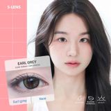  EYEIYAGI - 3 THÁNG (1 CHIẾC) Earl Grey - Kính áp tròng Hàn Quốc Seoullens 