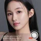  EYEIYAGI - 3 THÁNG (1 CHIẾC) Daisy Black - Kính áp tròng Hàn Quốc Seoullens 