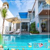  Villa Aria Vũng Tàu - 5 P.Ngủ - 6 Giường - Hồ Bơi 40m  Sát Biển 