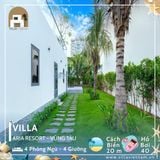  Villa Aria Vũng Tàu - 4 P.Ngủ - 4 Giường - Hồ Bơi 40m  Sát Biển 