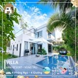  Villa Aria Vũng Tàu - 4 P.Ngủ - 4 Giường - Hồ Bơi 40m  Sát Biển 