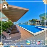  Villa Aria Vũng Tàu - 4 P.Ngủ - 4 Giường - Hồ Bơi 40m  Sát Biển 