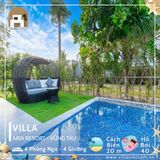  Villa Aria Vũng Tàu - 4 P.Ngủ - 4 Giường - Hồ Bơi 40m  Sát Biển 