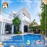  Villa Aria Vũng Tàu - 4 P.Ngủ - 4 Giường - Hồ Bơi 40m  Sát Biển 