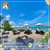  Villa Aria Vũng Tàu - 4 P.Ngủ - 4 Giường - Hồ Bơi 40m  Sát Biển 