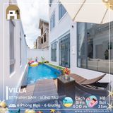  Villa Thanh Bình Vũng Tàu - 6 P.Ngủ - 6 Giường - Hồ Bơi 40m - Trung Tâm Vũng Tàu 