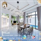  Villa Thanh Bình Vũng Tàu - 6 P.Ngủ - 6 Giường - Hồ Bơi 40m - Trung Tâm Vũng Tàu 