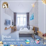  Villa Thanh Bình Vũng Tàu - 6 P.Ngủ - 6 Giường - Hồ Bơi 40m - Trung Tâm Vũng Tàu 