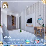  Villa Thanh Bình Vũng Tàu - 6 P.Ngủ - 6 Giường - Hồ Bơi 40m - Trung Tâm Vũng Tàu 