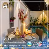  Villa Thanh Bình Vũng Tàu - 6 P.Ngủ - 6 Giường - Hồ Bơi 40m - Trung Tâm Vũng Tàu 