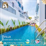  Villa Thanh Bình Vũng Tàu - 8 P.Ngủ - 8 Giường - Hồ Bơi 40m - Trung Tâm Vũng Tàu 