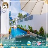  Villa Thanh Bình Vũng Tàu - 8 P.Ngủ - 8 Giường - Hồ Bơi 40m - Trung Tâm Vũng Tàu 