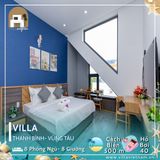  Villa Thanh Bình Vũng Tàu - 8 P.Ngủ - 8 Giường - Hồ Bơi 40m - Trung Tâm Vũng Tàu 