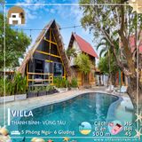  Villa Thanh Bình Vũng Tàu - 5 P.Ngủ - 6 Giường - Hồ Bơi 45m - Trung Tâm Vũng Tàu 