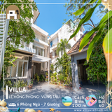  Villa Lê Hồng Phong Vũng Tàu - 6 P.Ngủ - 7 Giường - Hồ Bơi 60m - Trung Tâm Vũng Tàu 