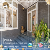  Villa Lê Hồng Phong Vũng Tàu - 6 P.Ngủ - 7 Giường - Hồ Bơi 60m - Trung Tâm Vũng Tàu 