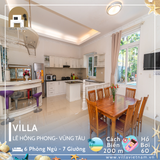  Villa Lê Hồng Phong Vũng Tàu - 6 P.Ngủ - 7 Giường - Hồ Bơi 60m - Trung Tâm Vũng Tàu 