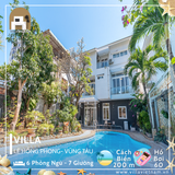  Villa Lê Hồng Phong Vũng Tàu - 6 P.Ngủ - 7 Giường - Hồ Bơi 60m - Trung Tâm Vũng Tàu 