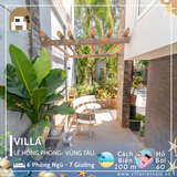  Villa Lê Hồng Phong Vũng Tàu - 6 P.Ngủ - 7 Giường - Hồ Bơi 60m - Trung Tâm Vũng Tàu 