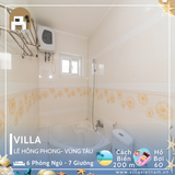  Villa Lê Hồng Phong Vũng Tàu - 6 P.Ngủ - 7 Giường - Hồ Bơi 60m - Trung Tâm Vũng Tàu 