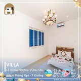  Villa Lê Hồng Phong Vũng Tàu - 6 P.Ngủ - 7 Giường - Hồ Bơi 60m - Trung Tâm Vũng Tàu 