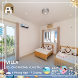  Villa Lê Hồng Phong Vũng Tàu - 6 P.Ngủ - 7 Giường - Hồ Bơi 60m - Trung Tâm Vũng Tàu 