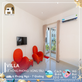  Villa Lê Hồng Phong Vũng Tàu - 6 P.Ngủ - 7 Giường - Hồ Bơi 60m - Trung Tâm Vũng Tàu 