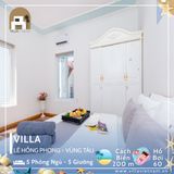  Villa Lê Hồng Phong Vũng Tàu - 5 P.Ngủ - 5 Giường - Hồ Bơi 60m 