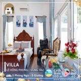  Villa Lê Hồng Phong Vũng Tàu - 5 P.Ngủ - 5 Giường - Hồ Bơi 60m 