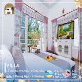  Villa Lê Hồng Phong Vũng Tàu - 5 P.Ngủ - 5 Giường - Hồ Bơi 60m 