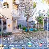  Villa Nguyễn Hiền Vũng Tàu - 4 P.Ngủ - 5 Giường - Hồ Bơi 35m 